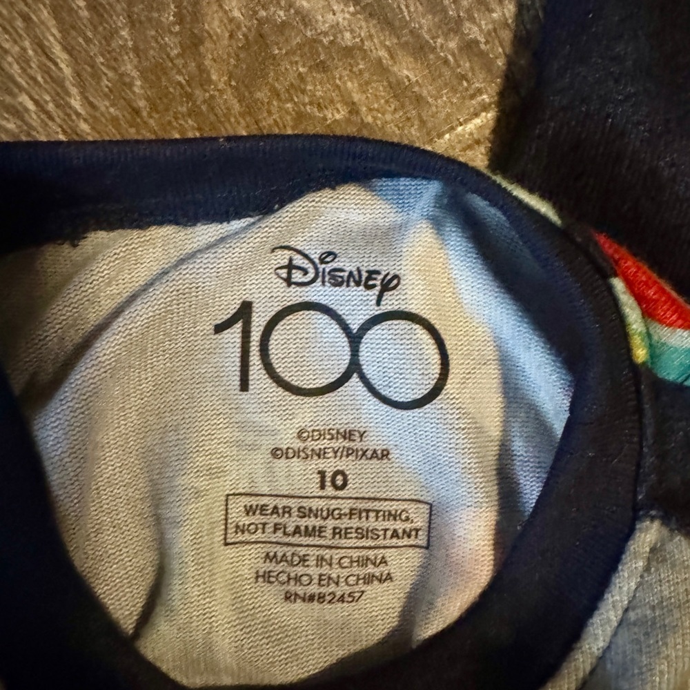 Kids Disney 100 anniversary Christmas Pajamas - Picture 2 of 7
